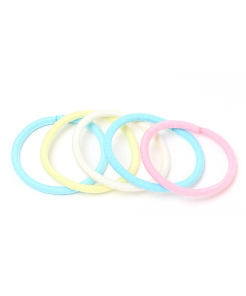 Me%（ミィパーセント）の「★5本セット★ミニSETゴム（ヘアゴム・レディース・ダークブラウン/ホワイト/ブラック系その他/その他・FREE）」の13枚目の写真