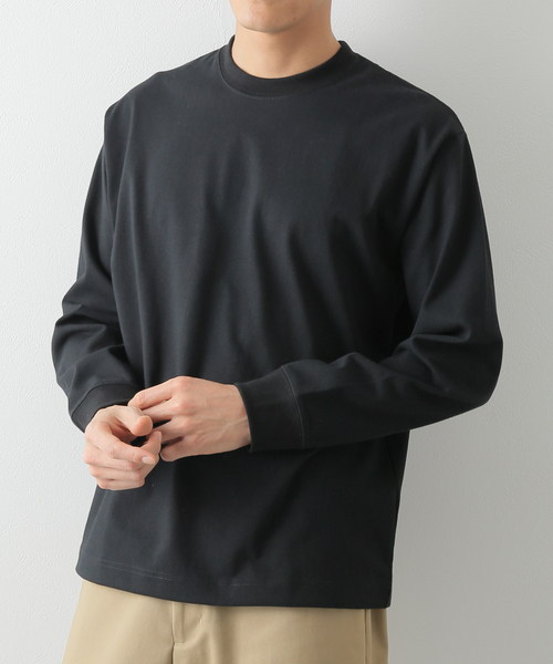 B.C STOCK(ベーセーストック)の「US TOUGH GEAR ロングスリーブTシャツ(Tシャツ/カットソー・メンズ・ホワイト/ブラック/サックスブルー/モスグリーン・MEDIUM/LARGE)」の2枚目の写真