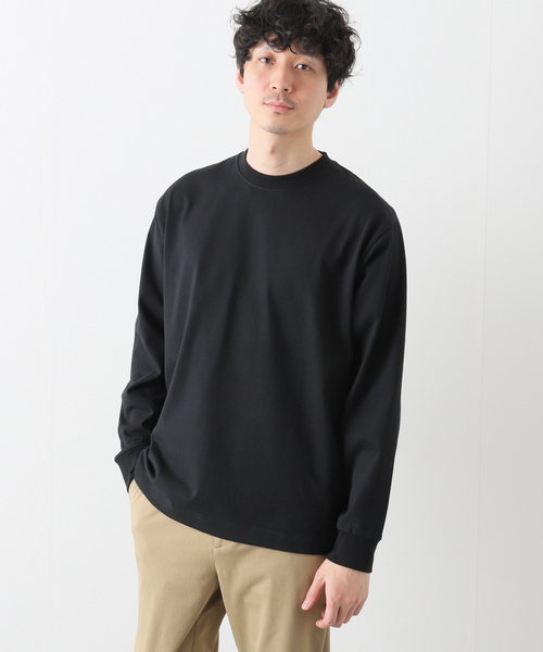 B.C STOCK(ベーセーストック)の「US TOUGH GEAR ロングスリーブTシャツ(Tシャツ/カットソー・メンズ・ホワイト/ブラック/サックスブルー/モスグリーン・MEDIUM/LARGE)」の5枚目の写真