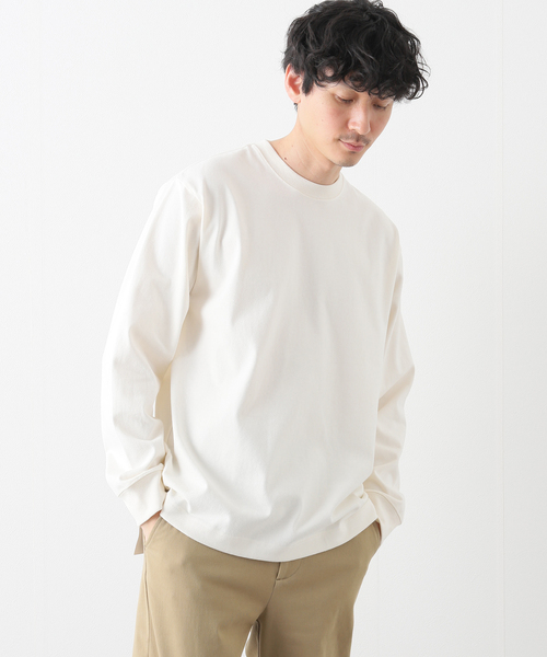 B.C STOCK(ベーセーストック)の「US TOUGH GEAR ロングスリーブTシャツ(Tシャツ/カットソー・メンズ・ホワイト/ブラック/サックスブルー/モスグリーン・MEDIUM/LARGE)」の6枚目の写真