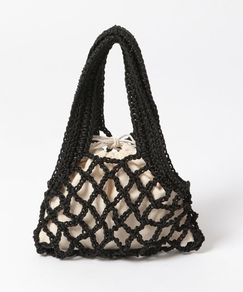 LOWRYS FARM（ローリーズファーム）の「メッシュミニバッグ　260828（ハンドバッグ・レディース・ブラック/ブルー/ピンク・FREE）」の12枚目の写真