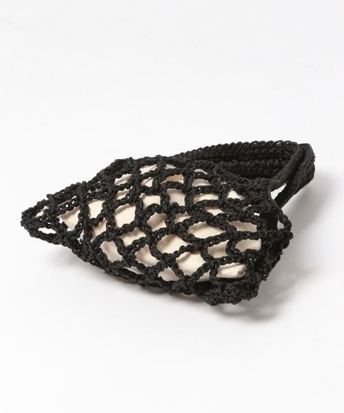 LOWRYS FARM（ローリーズファーム）の「メッシュミニバッグ　260828（ハンドバッグ・レディース・ブラック/ブルー/ピンク・FREE）」の9枚目の写真