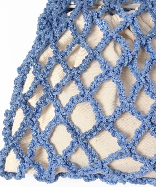 LOWRYS FARM（ローリーズファーム）の「メッシュミニバッグ　260828（ハンドバッグ・レディース・ブラック/ブルー/ピンク・FREE）」の15枚目の写真