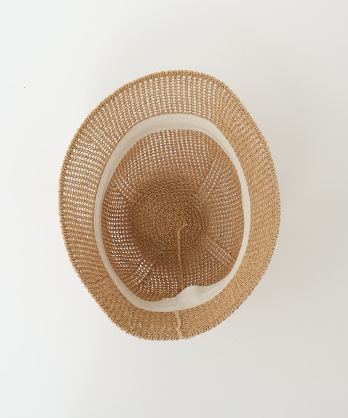 one after another NICE CLAUP（ワンアフターアナザーナイスクラップ）の「雑材クローシュハット（ハット・レディース・ブラウン/ナチュラル・FREE）」の10枚目の写真