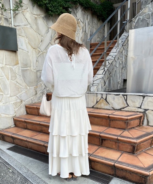 one after another NICE CLAUP（ワンアフターアナザーナイスクラップ）の「雑材クローシュハット（ハット・レディース・ブラウン/ナチュラル・FREE）」の9枚目の写真