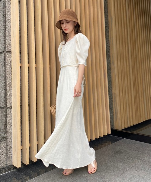 one after another NICE CLAUP（ワンアフターアナザーナイスクラップ）の「雑材クローシュハット（ハット・レディース・ブラウン/ナチュラル・FREE）」の4枚目の写真