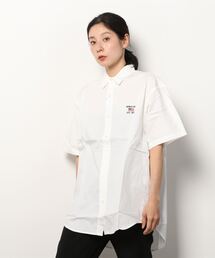 【WEB&DEPOT限定】ワイド オックスフォード 半袖シャツ/ S/S WIDE OXFORD SHIRT