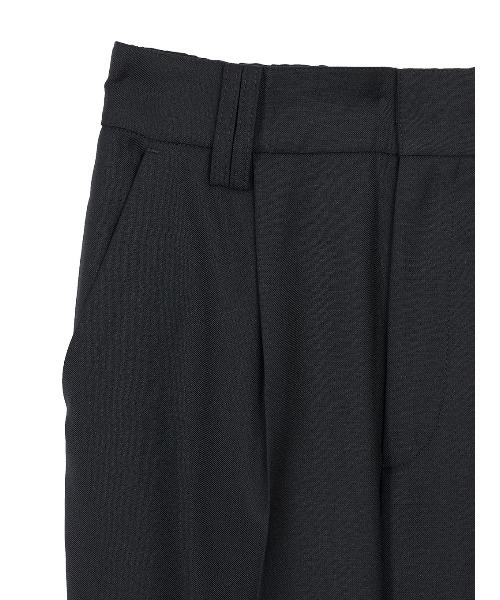 Ameri（アメリ）の「HEM LACE TAPERED PANTS（スラックス・レディース・ブラック/ブラウン・SMALL/MEDIUM）」の15枚目の写真