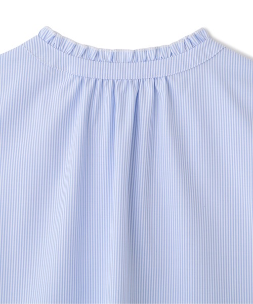 PROPORTION BODY DRESSING(プロポーションボディドレッシング)の「ストライプキーネックブラウス / 1212110407(シャツ/ブラウス・レディース・ベージュ系その他/ブルー系その他・SMALL/MEDIUM)」の18枚目の写真