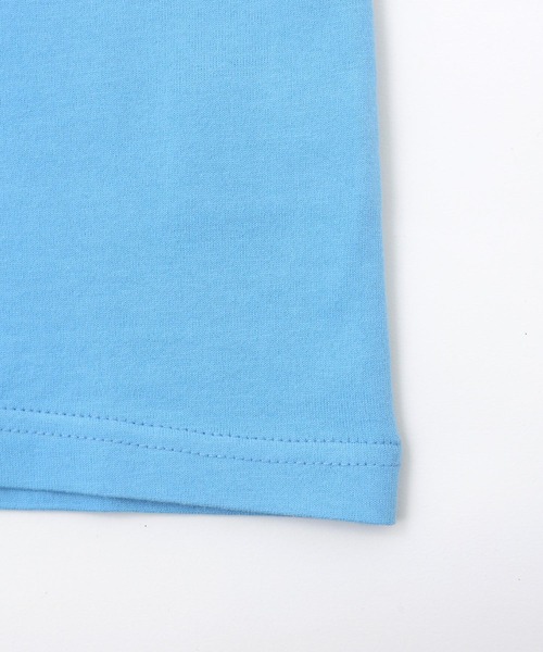 X-girl（エックスガール）の「Playboy × X-girl RAGLAN SLEEVE BABY TEE（Tシャツ/カットソー・レディース・ライトブルー/ホワイト/ブラック・M/S）」の17枚目の写真