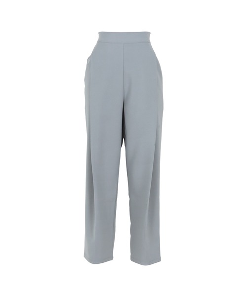 KOBE LETTUCE（コウベレタス）の「フロントタックストレートパンツ（スラックス・レディース・ホワイト/グレイッシュベージュ/ブラック/グレー系/チャコール・PM/M/MEDIUM/TALL）」の17枚目の写真