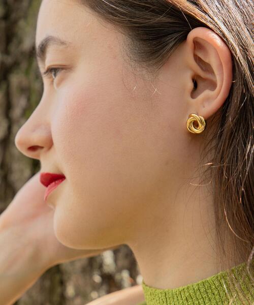 BECOME TREE シンプルゴールドピアス(両耳用) CENE】セネ/シンプルハートピアス（ピアス（両耳用））｜CENE