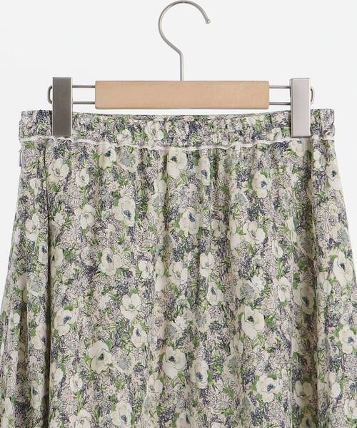 le.coeur blanc（ルクールブラン）の「IPEKER フラワーフレアスカート（スカート・レディース・ベージュ系その他2・38）」の20枚目の写真