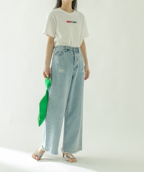 mystic(ミスティック)の「NYLONY ワンハンドバッグ(ハンドバッグ・レディース・ピンク/グリーン/オレンジ/ブルー・ONE SIZE)」の9枚目の写真