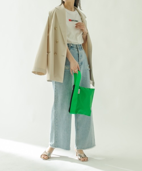 mystic(ミスティック)の「NYLONY ワンハンドバッグ(ハンドバッグ・レディース・ピンク/グリーン/オレンジ/ブルー・ONE SIZE)」の11枚目の写真