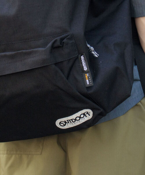 OUTDOOR PRODUCTS（アウトドアプロダクツ）の「【OUTDOOR PRODUCTS/アウトドアプロダクツ】GIANT ナイロンデイパック 57.2L（バックパック/リュック・メンズ・ブラック/グレー・FREE）」の9枚目の写真