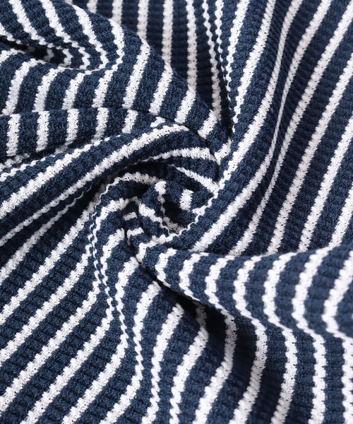 JEMORGAN（ジェーイーモーガン）の「JEMORGAN ワッフルボーダータンクトップ（パック入り）（タンクトップ・レディース・グリーン系その他/レッド系その他/グレー系その他/ブルー系その他・FREE）」の7枚目の写真