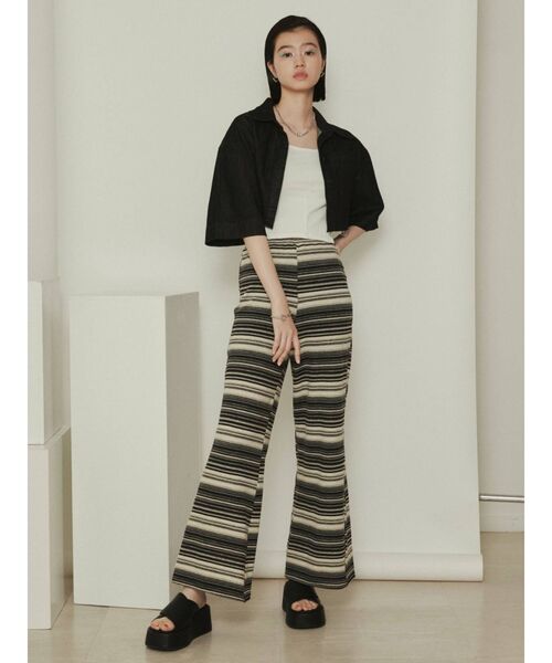 EMODA（エモダ）の「リラックスシアーパンツ（その他パンツ・レディース・ブラック/その他・FREE）」の20枚目の写真