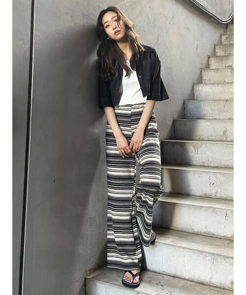 EMODA（エモダ）の「リラックスシアーパンツ（その他パンツ・レディース・ブラック/その他・FREE）」の11枚目の写真