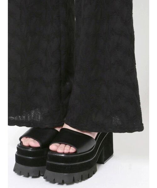 EMODA（エモダ）の「リラックスシアーパンツ（その他パンツ・レディース・ブラック/その他・FREE）」の9枚目の写真