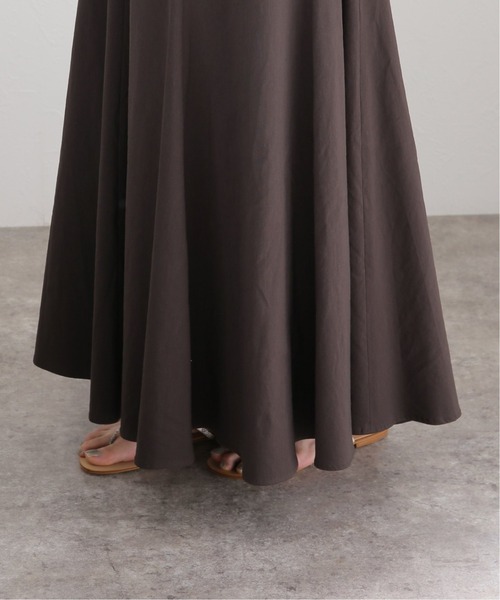 Spick & Span（スピックアンドスパン）の「≪一部店舗+WEB限定≫フレアマキシスカート（スカート・レディース・チャコールグレー/ピンク/ホワイト・38/36）」の13枚目の写真