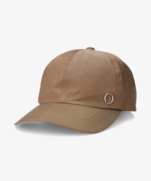 Chapeau d' O(シャポードオー)の「Chapeau d' O Nylontwill Cap(キャップ・レディース・ライトベージュ/ピンク/ブラウン・FREE)」の2枚目の写真