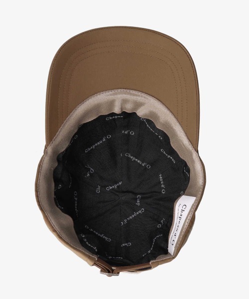 Chapeau d' O(シャポードオー)の「Chapeau d' O Nylontwill Cap(キャップ・レディース・ライトベージュ/ピンク/ブラウン・FREE)」の7枚目の写真