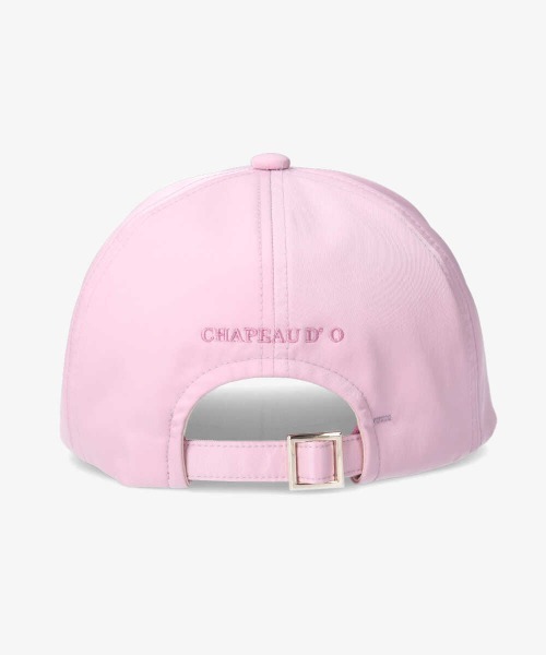 Chapeau d' O(シャポードオー)の「Chapeau d' O Nylontwill Cap(キャップ・レディース・ライトベージュ/ピンク/ブラウン・FREE)」の14枚目の写真
