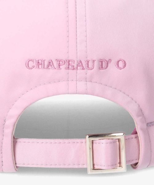 Chapeau d' O(シャポードオー)の「Chapeau d' O Nylontwill Cap(キャップ・レディース・ライトベージュ/ピンク/ブラウン・FREE)」の18枚目の写真