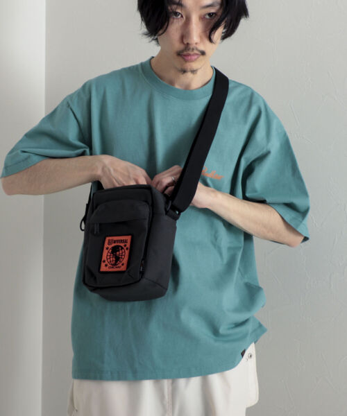 UNIVERSAL OVERALL（ユニバーサルオーバーオール）の「【UNIVERSAL OVERALL/ユニバーサルオーバーオール】Suare shoulder（ショルダーバッグ・メンズ・ブラック/グレー/ベージュ・FREE）」の8枚目の写真