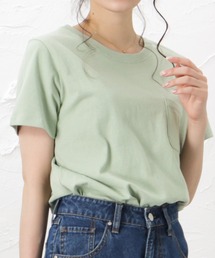 Champion チャンピオン 無地ポケット半袖Tシャツ
