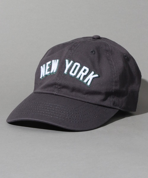 newhattan(ニューハッタン)の「【newhattan/ニューハッタン】stonewashed baseball cap/ウォッシュ加工ベースボールキャップ(キャップ・メンズ・ホワイト/チャコールグレー/ブラック/カーキ/ブルー/グリーン/グレー系その他/グリーン系その他/グリーン系その他2・FREE)」の4枚目の写真