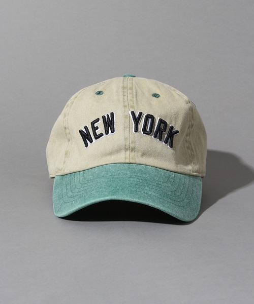 newhattan(ニューハッタン)の「【newhattan/ニューハッタン】stonewashed baseball cap/ウォッシュ加工ベースボールキャップ(キャップ・メンズ・ホワイト/チャコールグレー/ブラック/カーキ/ブルー/グリーン/グレー系その他/グリーン系その他/グリーン系その他2・FREE)」の21枚目の写真