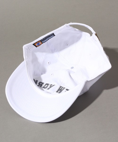newhattan(ニューハッタン)の「【newhattan/ニューハッタン】stonewashed baseball cap/ウォッシュ加工ベースボールキャップ(キャップ・メンズ・ホワイト/チャコールグレー/ブラック/カーキ/ブルー/グリーン/グレー系その他/グリーン系その他/グリーン系その他2・FREE)」の16枚目の写真