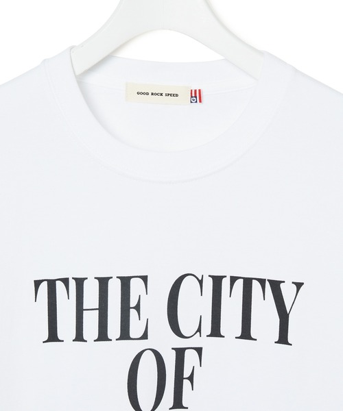 ADAM ET ROPE'(アダムエロペ)の「【GOOD ROCK SPEED】NYC Tee(Tシャツ/カットソー・レディース・ネイビー/ホワイト・FREE)」の12枚目の写真