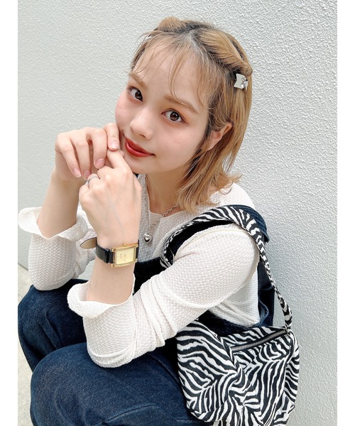 JUMELLE（ジュメロ）の「メロウシアートップ（ニット/セーター・レディース・ピンク/ベージュ・FREE）」の10枚目の写真