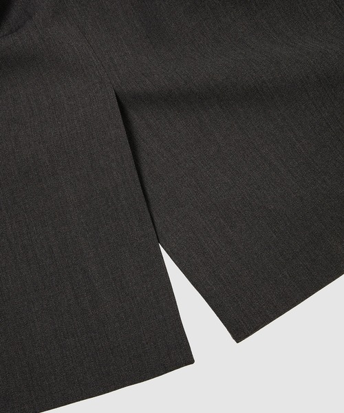 WE11DONE(ウェルダン)の「DARK GREY DROP SHOULDER DOUBLE BREASTED COAT(その他アウター・メンズ・ダークグレー・M/S)」の4枚目の写真