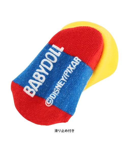 Disney（ディズニー）の「ディズニー トイストーリー ベビーソックス7055（ソックス/靴下・キッズ・イエロー/その他32/その他34/その他16/その他23・9-12c）」の13枚目の写真