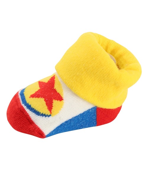 Disney（ディズニー）の「ディズニー トイストーリー ベビーソックス7055（ソックス/靴下・キッズ・イエロー/その他32/その他34/その他16/その他23・9-12c）」の12枚目の写真