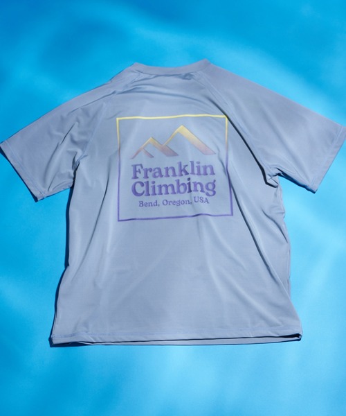 Franklin Climbing（フランクリンクライミング）の「▽【Franklin Climbing】水陸両用ラッシュガード（ラッシュガード・メンズ・ブルー系その他/ブラック/ローズ・LARGE/SMALL/MEDIUM）」の2枚目の写真
