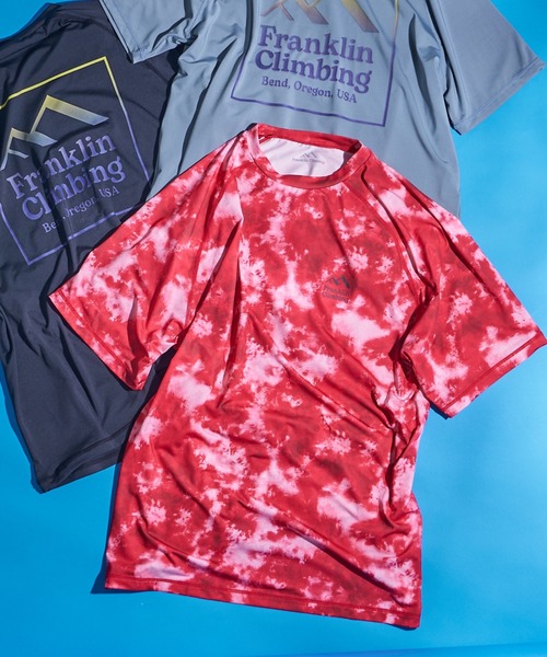 Franklin Climbing（フランクリンクライミング）の「▽【Franklin Climbing】水陸両用ラッシュガード（ラッシュガード・メンズ・ブルー系その他/ブラック/ローズ・LARGE/SMALL/MEDIUM）」の3枚目の写真