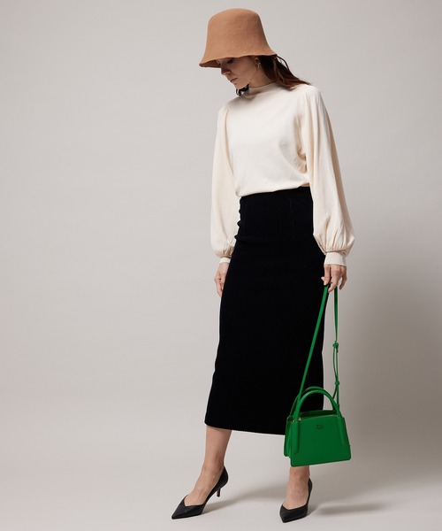 ROPE'（ロペ）の「2WAYロゴポイントミニバッグ（ショルダーバッグ・レディース・グリーン/ダークブラウン/ライトグレー・FREE）」の22枚目の写真