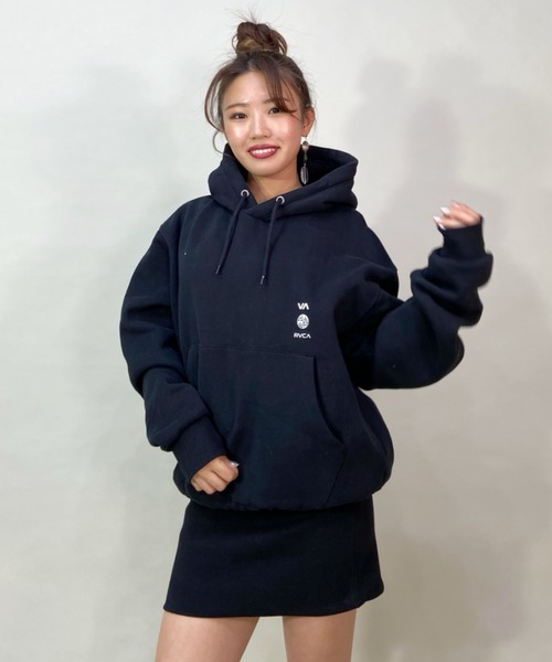 4⭐︎女の子ワンピース、24Mスウェット RVCA（ルーカ）の「RVCA/ルーカ ルーズシルエット/スウェット