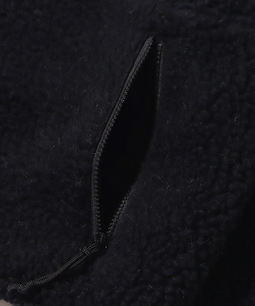 THE NORTH FACE PURPLE LABEL（ザ ノースフェイス パープルレーベル）の「※入荷禁止※　THE NORTH FACE PURPLE LABEL Wool Boa Fleece Field Cardigan / ザ ノース フェイス パープルレーベル ウール ボア フリース フィルド カーディガン（ブルゾン・メンズ・ブラック/ベージュ・L/XL/M/S）」の16枚目の写真