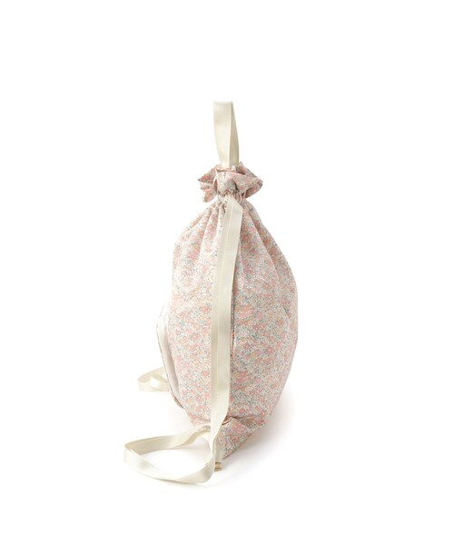 LAURA ASHLEY(ローラアシュレイ)の「ラブストン柄 ポケッタブルバックパック(バックパック/リュック・レディース・ピンク系5・00)」の3枚目の写真