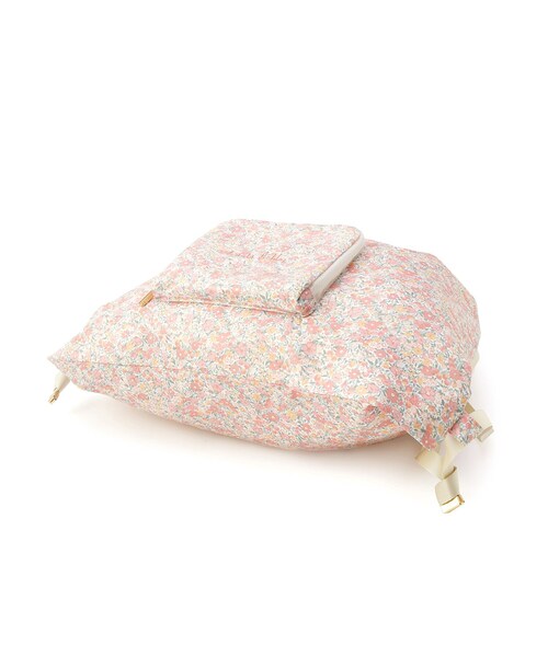 LAURA ASHLEY(ローラアシュレイ)の「ラブストン柄 ポケッタブルバックパック(バックパック/リュック・レディース・ピンク系5・00)」の5枚目の写真