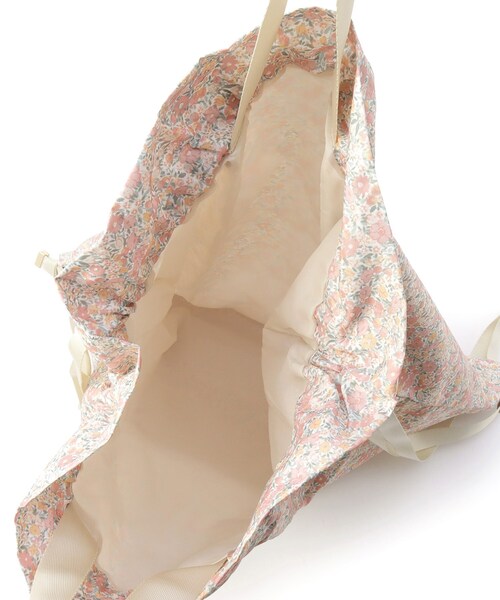 LAURA ASHLEY(ローラアシュレイ)の「ラブストン柄 ポケッタブルバックパック(バックパック/リュック・レディース・ピンク系5・00)」の6枚目の写真
