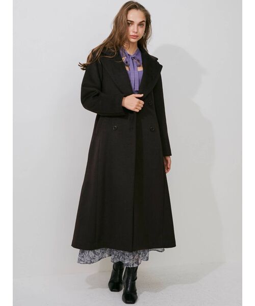 MERCURYDUO（マーキュリーデュオ）の「コルセットパイピングフレアフラワースカート（スカート・レディース・ブラック/グレー/アイボリー・SMALL/MEDIUM）」の16枚目の写真