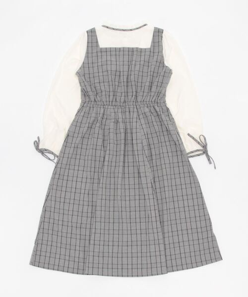 axes femme（アクシーズファム）の「チェック柄ドッキングOP