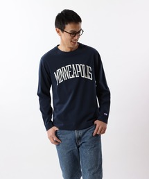 【Champion/チャンピオン】メンズ ベーシック ロングスリーブTシャツ